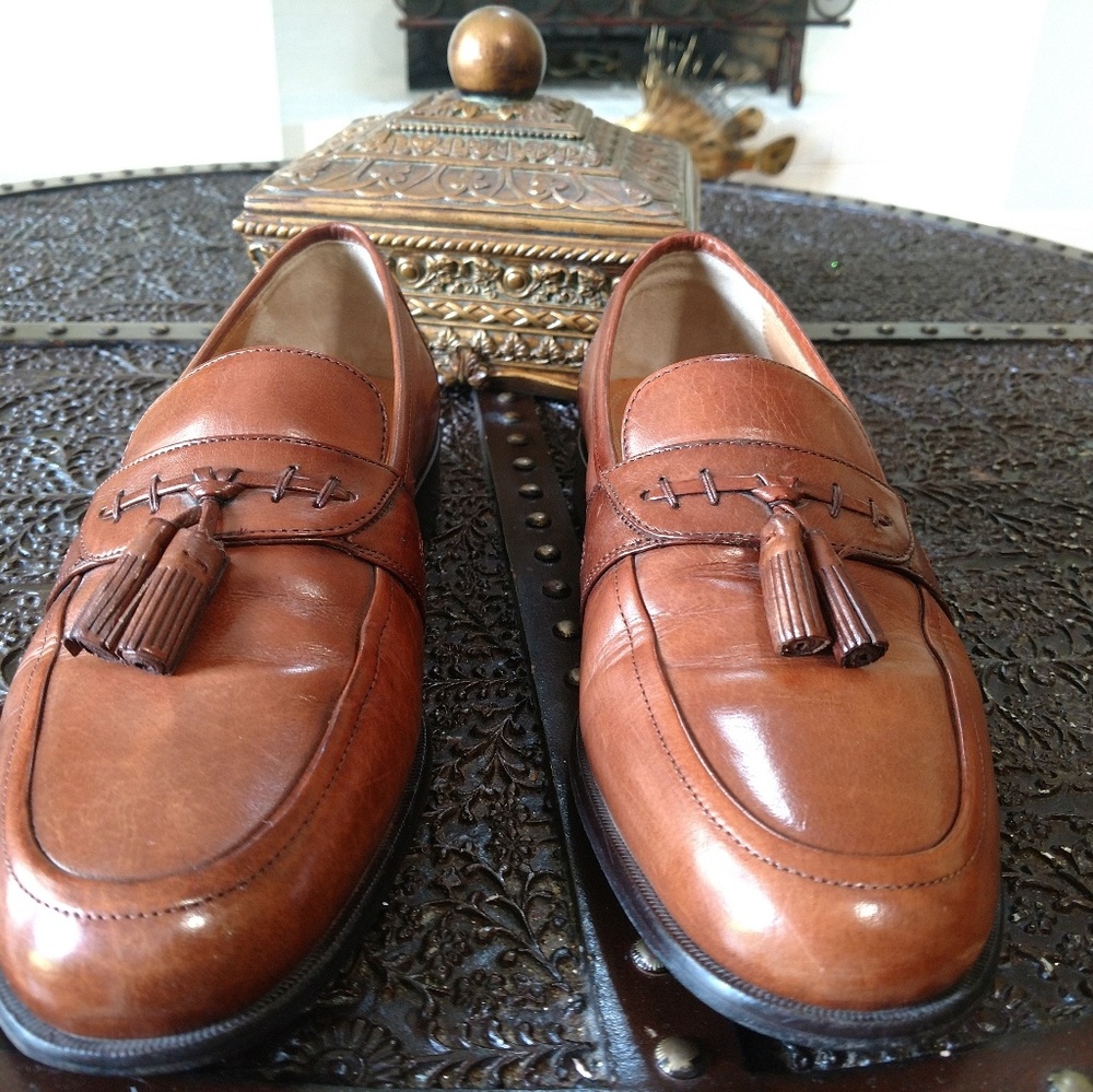 Florsheim Leather Loafers with Tassels